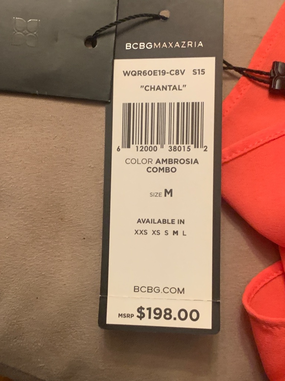 BCBGMAX DRESS